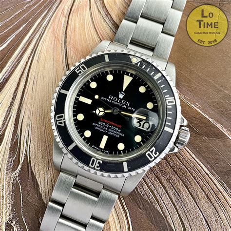 rolex submariner 1680 red|rolex red submariner 1680 price.